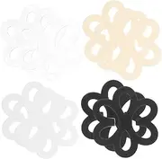[CATIEBYE] 8pcs Bra Clips Non-slip Bra Strap Holders Bra Clips for Back Support Bra Straps Prevent Bra Straps from Sliding Bra Hooks Bra Holder Strap Clips Bra Straps Replacement Bra Hooks Replacement