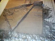 SALE hand woven Linen tablecloth from Lithuania reversible