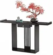Entryway Table Console Table Entrance Table Against The Wall of The Ultra-Narrow Corridor for Living Room Entryway Door Sideboard(Large)