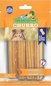 Himalayan Dog Chew Churro Yak Cheese Dog Chews, 4 Churros Per Pouch