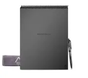 Rocketbook Flip Letter Sized Reusable Notebook - Deep Space Gray