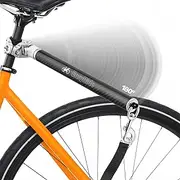Malabi V2.0-180° Rotating Dog Bike Leash - with Shock Absorbers and Quick Attach Mechanism | Carbon Fiber | Detachable, Adjustable for The Smoothest Ride- Patent Pending