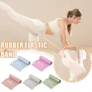 5 Feet Stretch Resistance Yoga Bands Exercise Pilates Yoga GYM Workout Band M0
