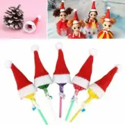 Mini Santa Claus Hats for Decor Christmas Mini Gift Lollipop Holiday Favor - ...