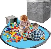 Children's Storage Box, Toy Box with Lid for Children's Room, Toy Boxes (33 x 33 x 33 cm)