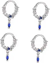 VALICLUD Nose Ring Nose Piercing Hoops Nose Nose Piercing Rings Women Piercing Jewelry Fashion Jewelry for Women Trendy Decor Nose Rings Nose Ring Piercing Titanium Steel
