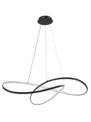 Orbit LED Colour-Shifting Medium Pendant in Black