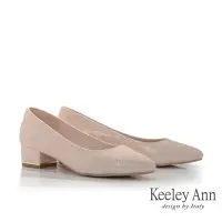 在飛比找momo購物網優惠-【Keeley Ann】電繡尖頭中跟包鞋(粉紅色435258