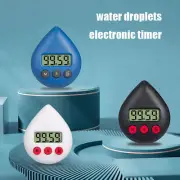 Waterproof Bathroom Alarm Meter Blue Digital Shower Timer Energy Saver