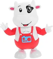 Toddmomy Light Up Musical Cow Interactive Dancing and Singing Electric Walking Cow with Sound and Glow Effects Fun Animal Theme