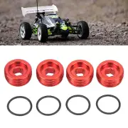 RC Front Hub Nut Axle Nut With O Ring Aluminum Alloy For ARRMA 1/7 1/8 SS