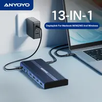 在飛比找蝦皮購物優惠-Anyoyo 雙 4K HDMI Displaylink 筆