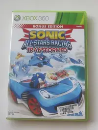 在飛比找Yahoo!奇摩拍賣優惠-XBOX360 音速小子＆SEGA 超級巨星大賽車：變形 英