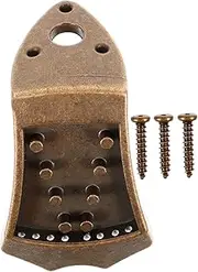 Kisangel 1 Set Traditional Mandolin Tailpiece Replacement String Instrument Accessory for Enhanced Sound Quality and Accurate Tuning for Musicians and Mandolin Lovers