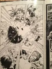 GUARDIANS OF THE GALAXY (2008) # 20 BRAD WALKER REALM OF KINGS ORIGINAL ART