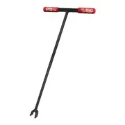 Bully Tools Water Key 36 in with Strong Durable Steel T-Style Handle