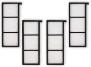Yonice 4 Packs Filter Replacement for Shark Ion Robot Vacuum RV700 720 750 750C