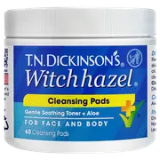 TN Dickinson'S Witch Hazel Wipes 60 Pack