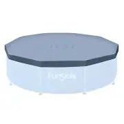 Funsicle 10ft Round Above Ground Frame Pool Debris Cover, Accessory Only, Gray