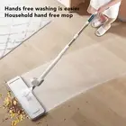 (36CM Panel)2 In 1 Spray Mop Hand Washing Flat Mop Wet Dry Floor Mop AU