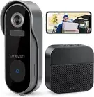 Wireless Video Doorbell Camera, TMEZON 1080P HD WiFi Doorbell Camera