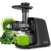 Masticating Juicer NXONE Cold Press Juicer for Vegetable and Fruit Black