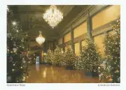*PA Postcard-"Christmas Trees" /Attracts Crowd/*Longwood Gardens- {C31}+