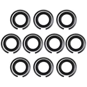 Wrench Ring, 10 Sets 1/2" Impact Wrench Socket Retainer Rings with O-Rings, I...