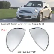 For Cooper Washer Covers Headlight Left 2008-2014 2pcs :61672752559 For Mini (for: Mini)