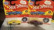 Vintage 1997 Hot Wheels Classics The Snake And Mongoose Funny Cars Pair Mip