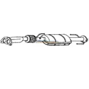 STANDARD EXHAUST CAT CONVERTER For TOYOTA TARAGO TCR10 TCR11 2.4LT 1990-12/1997