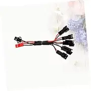 High Temp Resistant Adapter Cable 2p Male Female Plug for Battery Pack Charging