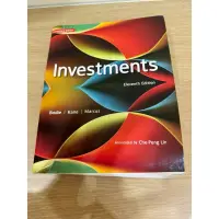 在飛比找蝦皮購物優惠-無筆記 投資學原文書 investments 11th bo