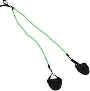 Swim Training Hand Paddle with Resistance Bands Portable Arm Strength Equipment for Home and Travel Ergonomic Grip for Enhanced Technique Development and Proficiency Swimming