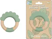 Koala Dream - CA3021A Silicone TEETHER Cloud Green - Natural Timber and BPA-Free Silicone