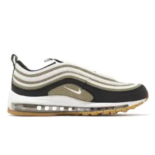 【NIKE 耐吉】休閒鞋 Air Max 97 男鞋 棕綠 黑 氣墊 復古 運動鞋(921826-203)