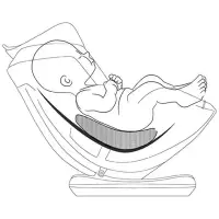 在飛比找淘寶網優惠-新生嬰兒車載汽車安全座椅防窩增高腰墊 通用提籃平坦腰託腰靠