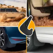 Universal 4X Car Mud Flap Splash Guard Splash Proof Scratch Resistant Auto Parts (for: Lincoln)