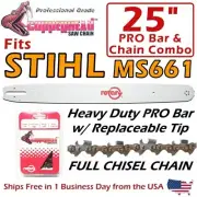 COPPERHEAD 25" Bar & PRO Chain 3/8 .050 - Fits STIHL MS660 33RS-84