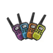 Uniden 80Ch 0.5W Uhf Handheld Cb 4Pk With Kid-Z Mode Kid-Zone (Block Out Unwanted Conversations) Uh45-4