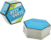 Ginger Fox - Best Guess Quick-Thinking Card Game. Card Games for Adults and Kids Aged 8+ Years. Cute Travel Sized Fun Card Games for Family Game Nights, Parties and More