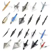 3pcs Broadheads 100gn-125gn Arrows Tips Arrow Heads for Compound / Recurve Bow