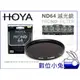 數位小兔【HOYA PROND ND64 減光鏡 72mm】薄框 多層鍍膜 公司貨 另有 49mm 52mm 55mm 58mm 62mm 67mm 82mm