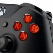 Microsoft Xbox One Controller ABXY Custom Bullet Buttons Mod Repair Parts RED