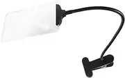 HAKIDZEL Large Magnifying Tool with Stand Portable Credit Card Magnifier for Reading Sewing Maintenance Watch Repair Flexible Design for Easy Use for Seniors and Low Vision