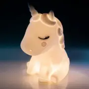 Kids Lil Dreamers Unicorn Silicone Touch LED Light