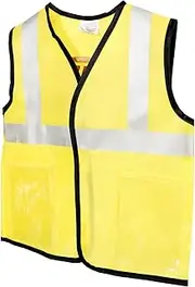 MOBUTOFU Boys/girls Boys and Girls Construction Vest Reflective Secure for School