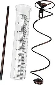 Garden Bird Rain Gauge Rain Measure Gauge Lawn Decoration Rain Measuring Tool for Pathway