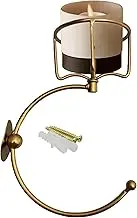 Towel Holder - Vintage Hand Towel Hook, Wall Towel Ring Kitchen | Hand Moulded Unique Wall Decoration, Vintage Oil Diffuser Candle Holder, Built-in Oil Diffuser, for Entrance Room & Decoration