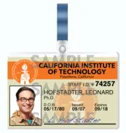 THE BIG BANG THEORY - Leonard Hofstadter cosplay I.D. Badge
